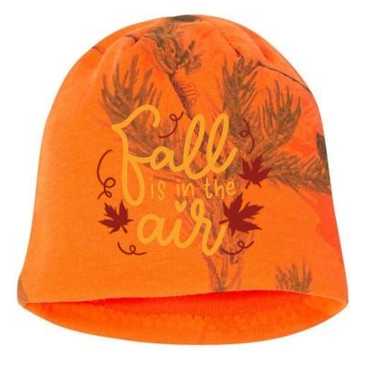 Fall Is In The Air Nature Cute Kati - Camo Knit Beanie