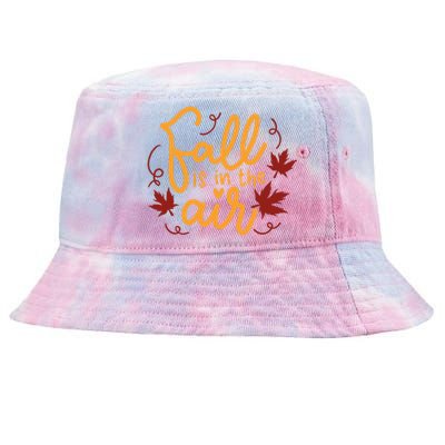 Fall Is In The Air Nature Cute Tie-Dyed Bucket Hat