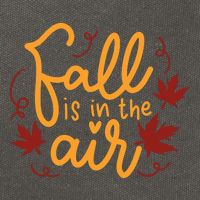 Fall Is In The Air Nature Cute Cotton Canvas Backpack