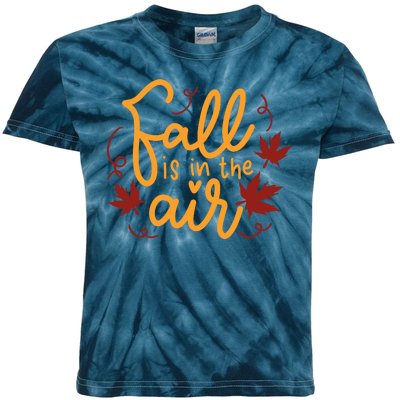 Fall Is In The Air Nature Cute Kids Tie-Dye T-Shirt