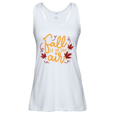 Fall Is In The Air Nature Cute Ladies Essential Flowy Tank
