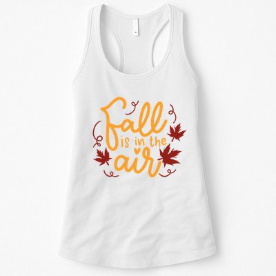 Fall Is In The Air Nature Cute Womens Tank Top