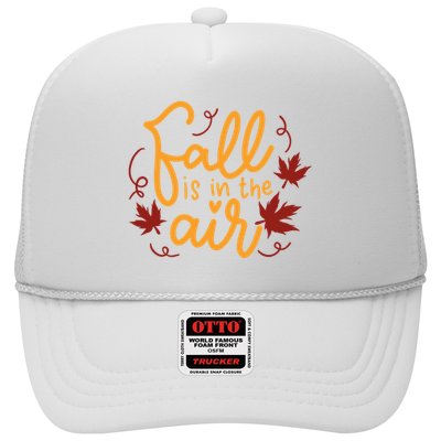 Fall Is In The Air Nature Cute Trucker Hat