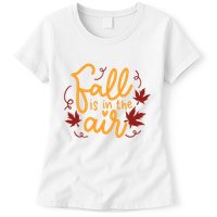 Fall Is In The Air Nature Cute Womens T-Shirt