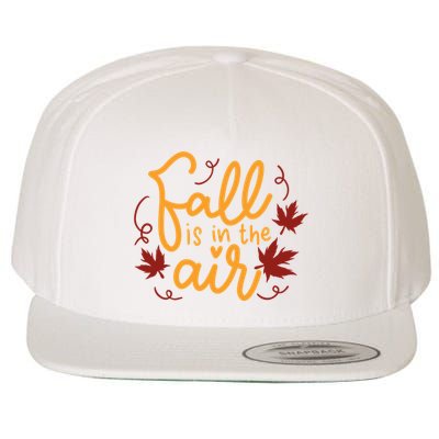 Fall Is In The Air Nature Cute Wool Snapback Cap