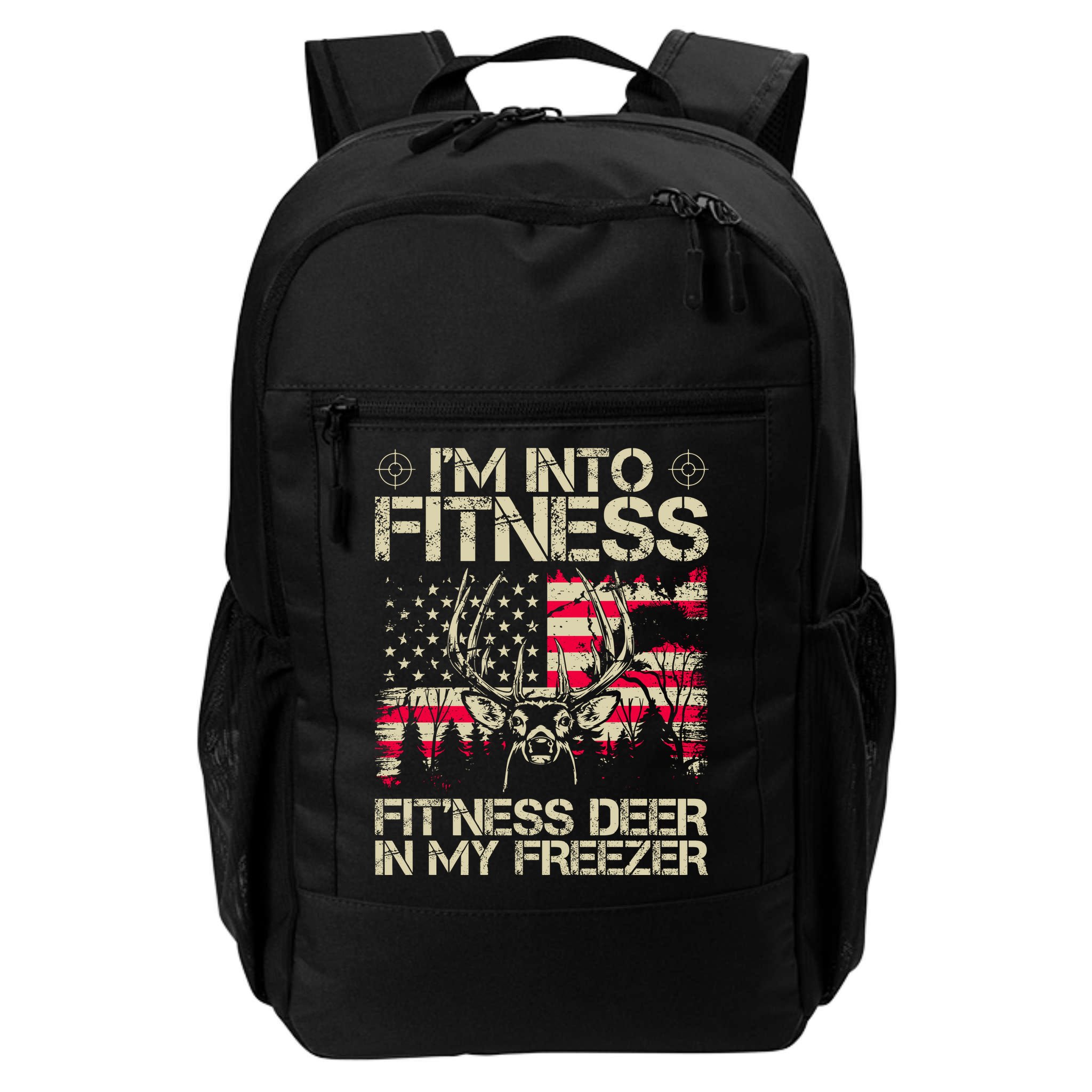 Funny I'm Into Fitness Hunting Backpack