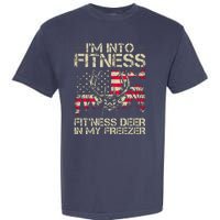 Funny I'm Into Fitness Hunting Garment-Dyed Heavyweight T-Shirt