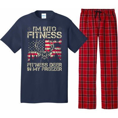 Funny I'm Into Fitness Hunting Pajama Set