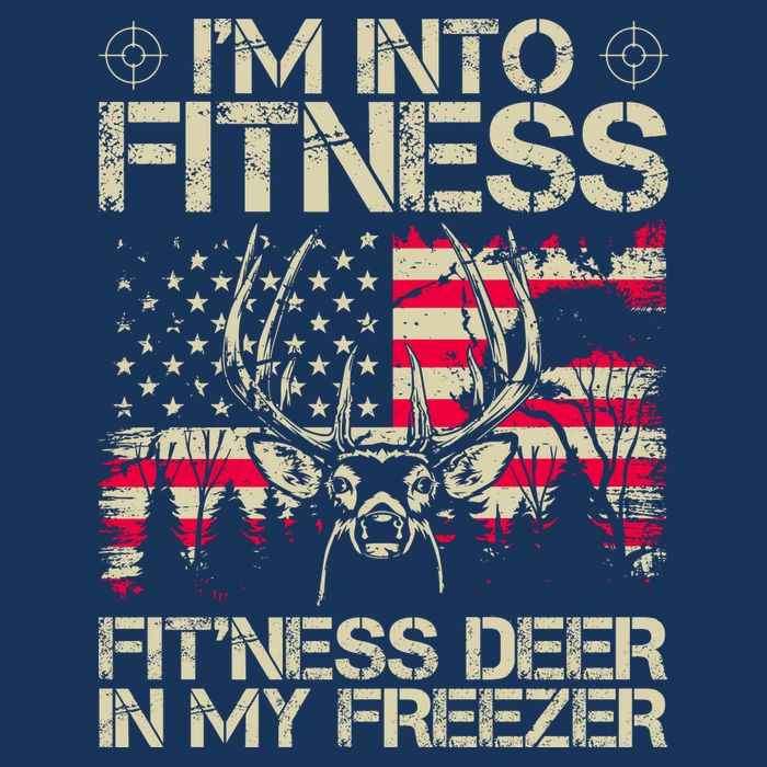 Funny I'm Into Fitness Hunting Premium T-Shirt