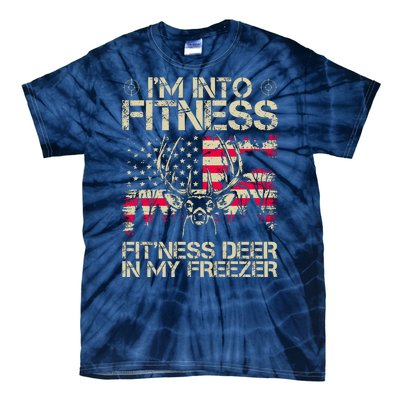 Funny I'm Into Fitness Hunting Tie-Dye T-Shirt