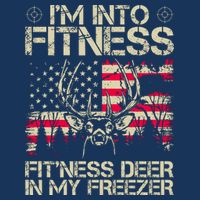 Funny I'm Into Fitness Hunting Toddler T-Shirt