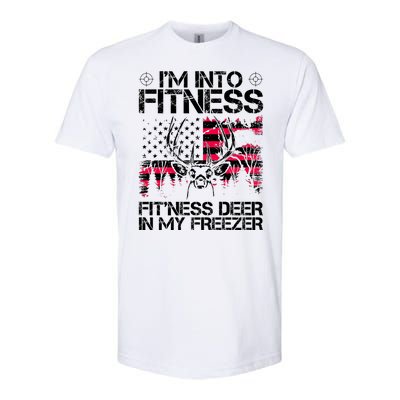 Funny I'm Into Fitness Hunting Softstyle CVC T-Shirt