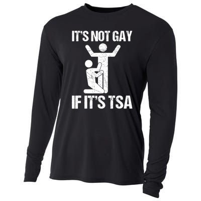 Funny It Is Not Gay If It Is TSA Security Cooling Performance Long Sleeve Crew