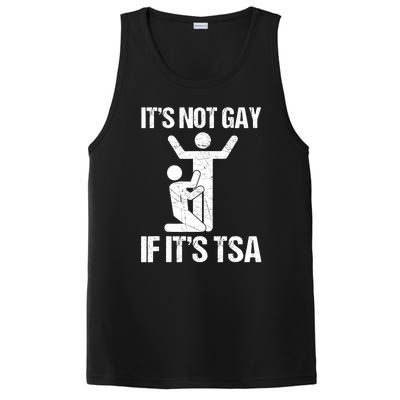 Funny It Is Not Gay If It Is TSA Security PosiCharge Competitor Tank