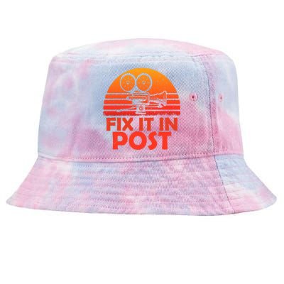 Fix It In Post Vintage Filmmaking Cinematographer Techniques Tie-Dyed Bucket Hat