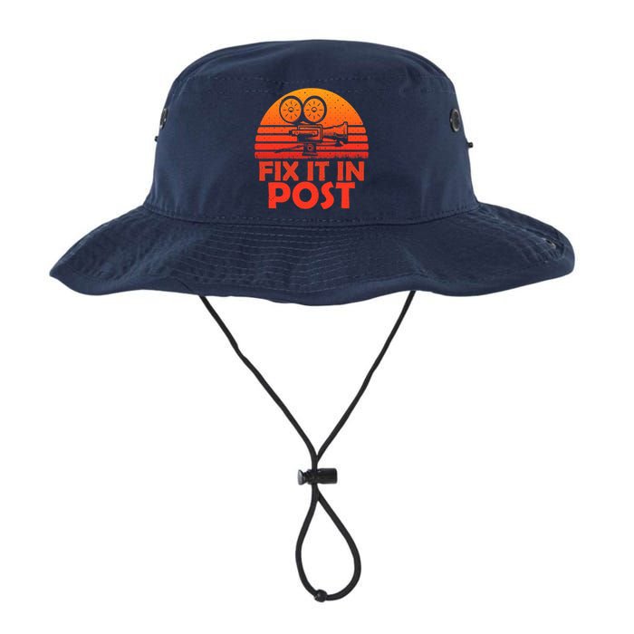 Fix It In Post Vintage Filmmaking Cinematographer Techniques Legacy Cool Fit Booney Bucket Hat