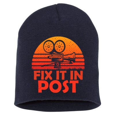 Fix It In Post Vintage Filmmaking Cinematographer Techniques Short Acrylic Beanie