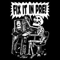Fix It In Pre Classic Funny Vintage Unisex Bucket Hat