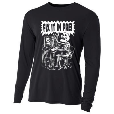 Fix It In Pre Classic Funny Vintage Unisex Cooling Performance Long Sleeve Crew