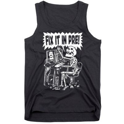Fix It In Pre Classic Funny Vintage Unisex Tank Top