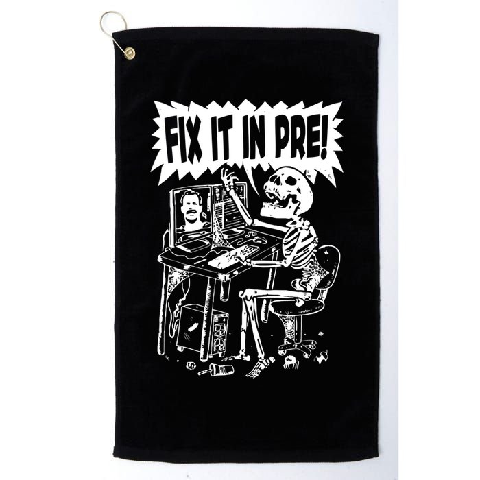 Fix It In Pre Classic Funny Vintage Unisex Golf Towel