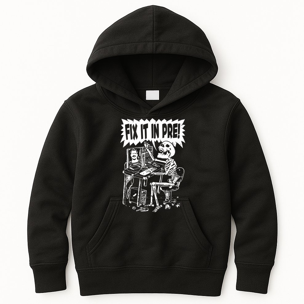 Fix It In Pre Classic Funny Vintage Unisex Kids Hoodie