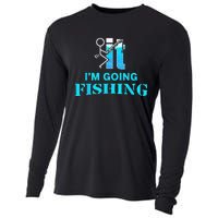 Fuck It Im Going Fishing Cooling Performance Long Sleeve Crew