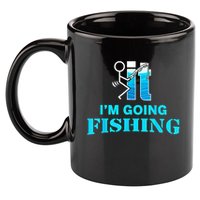 Fuck It Im Going Fishing 11oz C Handle Ceramic Mug