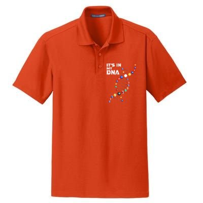 Funny Its In My Dna Pool Billiard Billiards Team Gift Dry Zone Grid Polo