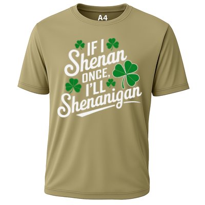 Funny If I Shenan Once I’Ll Shenanigan St Patricks Day Performance Shirt