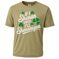 Funny If I Shenan Once I’Ll Shenanigan St Patricks Day Performance Shirt