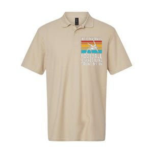 Funny If It Involves Football And Wrestling Count Me Fan Softstyle Adult Sport Polo