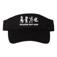 Funny Inclusion IsnT Scary Teacher Halloween 2024 Valucap Bio-Washed Visor