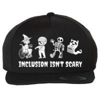 Funny Inclusion IsnT Scary Teacher Halloween 2024 Wool Snapback Cap