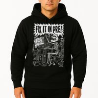 Fix It In Pre Skeleton Computer Bones Funny Hoodie