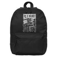 Fix It In Pre Skeleton Computer Bones Funny 16 in Basic Backpack