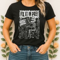 Fix It In Pre Skeleton Computer Bones Funny Women's T-Shirt