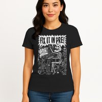 Fix It In Pre Skeleton Computer Bones Funny Women's T-Shirt