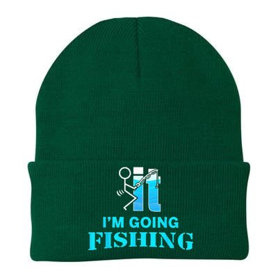 Fuck It I'm Going Fishing Knit Cap Winter Beanie