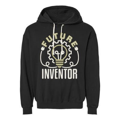 Future Inventor Inventing Innovator Artificial Intelligence Gift Garment-Dyed Fleece Hoodie