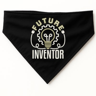 Future Inventor Inventing Innovator Artificial Intelligence Gift USA-Made Doggie Bandana