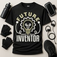 Future Inventor Inventing Innovator Artificial Intelligence Gift Performance Shirt