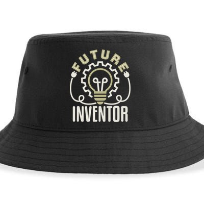 Future Inventor Inventing Innovator Artificial Intelligence Gift Sustainable Bucket Hat
