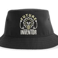 Future Inventor Inventing Innovator Artificial Intelligence Gift Sustainable Bucket Hat