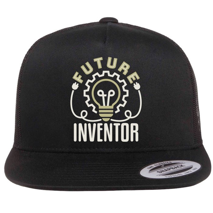 Future Inventor Inventing Innovator Artificial Intelligence Gift Flatbill Hat