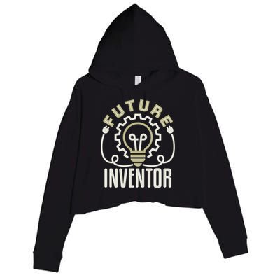Future Inventor Inventing Innovator Artificial Intelligence Gift Crop Fleece Hoodie