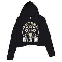 Future Inventor Inventing Innovator Artificial Intelligence Gift Crop Fleece Hoodie