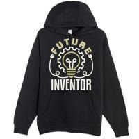 Future Inventor Inventing Innovator Artificial Intelligence Gift Premium Pullover Hoodie