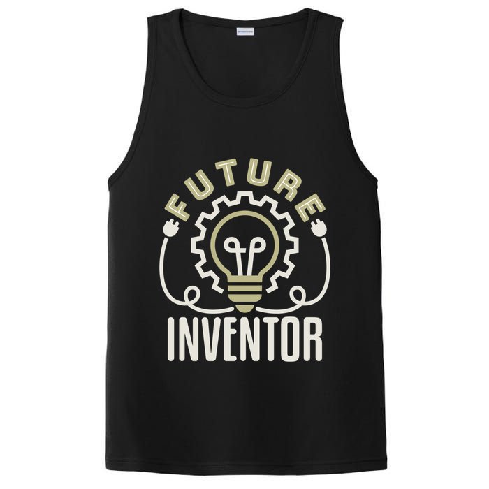 Future Inventor Inventing Innovator Artificial Intelligence Gift PosiCharge Competitor Tank