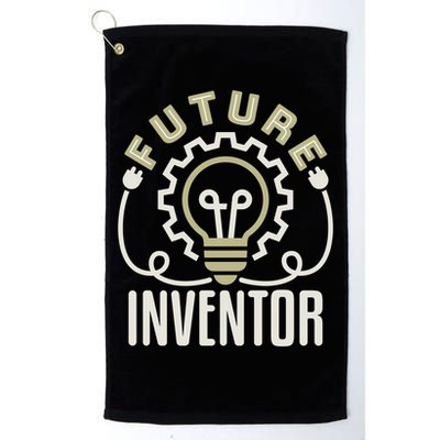 Future Inventor Inventing Innovator Artificial Intelligence Gift Golf Towel